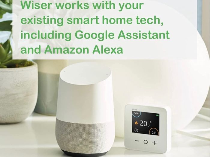 Wiser Smart Thermostat Dual Zone Heating and Hot Water Control - Works with Amazon Alexa, Google Home (FREE POSTAGE)