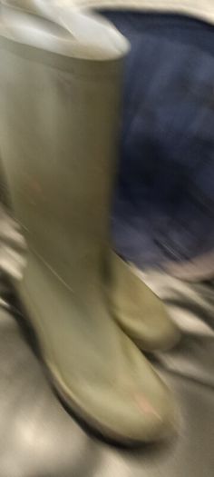 Pair of Green Wellies
