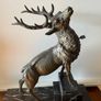 Bronze Stag on marble Image 4