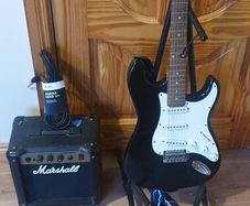 Elevation Guitar and Marshall Amp