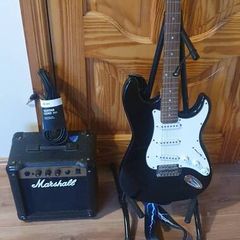 Elevation Guitar and Marshall Amp