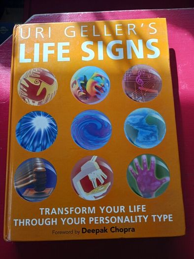 Uri Gellar's / Life Signs/ 2002/ Signed,twice/ 1st Edition