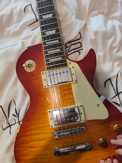 1959 Gibson Les Paul Standard "Pearly Gates" Copy.