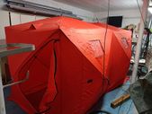 BRAND NEW Ice Fishing Tent Shelter Shanty Pop-Up 8-Person 300D Oxford Fabric Waterproof Windproof for Winter Fishing Camping Hiking