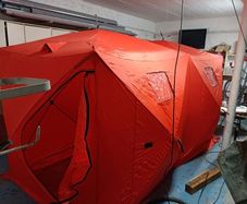 BRAND NEW Ice Fishing Tent Shelter Shanty Pop-Up 8-Person 300D Oxford Fabric Waterproof Windproof for Winter Fishing Camping Hiking