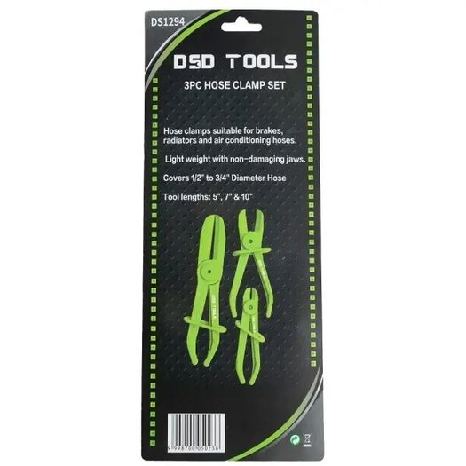 DSD Tools 3pc Hose Clamp Set