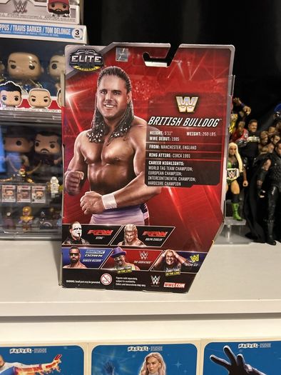 British Bulldog wwe boxed elite