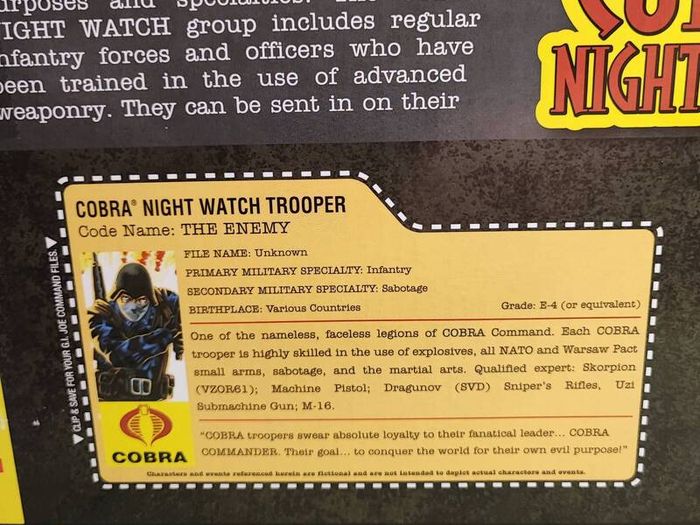 GI JOE TRU Exclusives - Weekend sale!