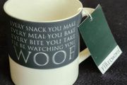 Ceramic "Woof" Gift Mug for Dog Lovers