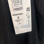 BNWT Smart Black Fine Pin Stripe Skirt size 8 reg Image 4