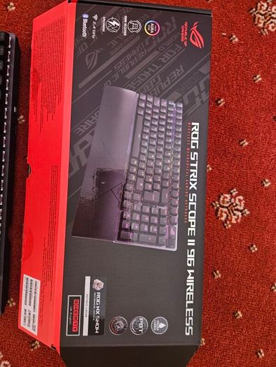 Asus rog strix scope 2 wireless 96% keyboard
