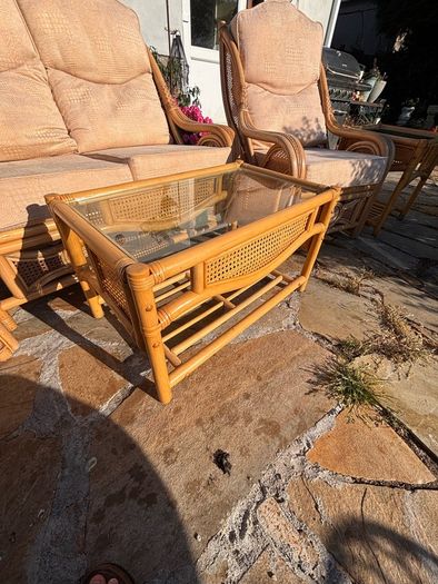 5 piece rattan conservatory furniture suite