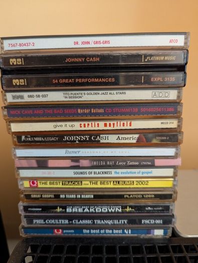 CD collection 200+ CDs pink floyd