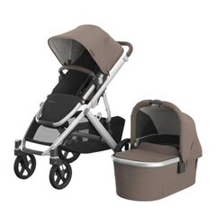 Uppababy vista V2 buggy / stroller with carrycot / bassinet