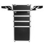 Multi-function 4 in 1 Beauty Cosmetic makeup nail hairdressing Beauty Case black Vanity Trolley Image 4