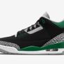 Air Jordan 3 Pine Green Uk 11 / Us 12 Deadstock Image 5