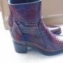 Ladies ankle boots,Brown leather ankle boots,free post,Size 36. boots Image 5