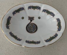 Trinket bowl with letter "B" from the Book of Kells - Royal Tara Fine Bone China Trinket Bowl - Nice gift for someone whose name starts with B