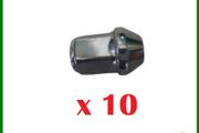 10 x New Wheel Nuts- Ford, Toyota, Mazda, Honda (O10) - Delivery
