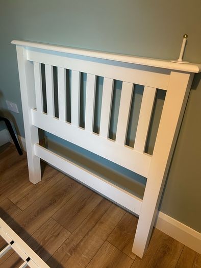 Single Bed Frame and Mattress