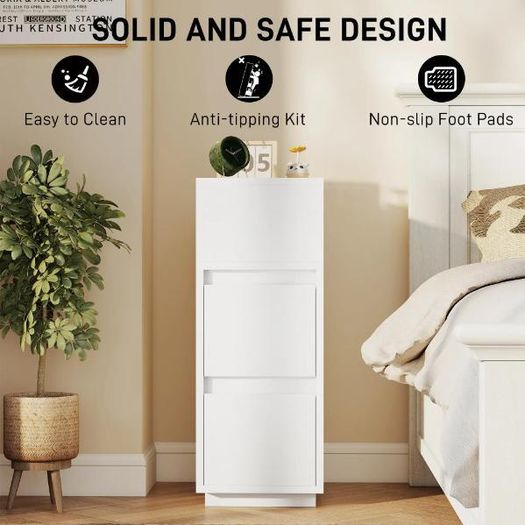Slim Bedside Table
