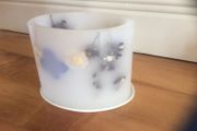 M&amp;S Lavender tea light holder