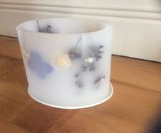 M&S Lavender tea light holder