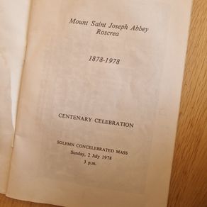 1978 Mount St. Joseph Abbey