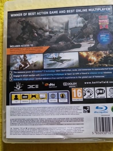 Battlefield 3 Limited Edition PlayStation3 Ps3 Games Original