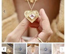 Gold Heart Pendant