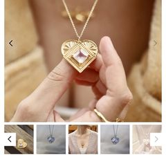 Gold Heart Pendant