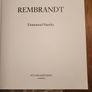 Rembrandt. The Masterworks By Emmanuel Starcky. Large Volume Hardback With Dustjacket In Good Condition. Image 3