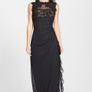 Betsy & Adam Dress - Navy Full Length Image 2