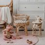 Rattan Doll's Bassinet - Cane Dolls Bed Image 4