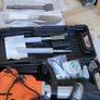Jack Hammer Demolition Concrete Breaker Electric Hammer 4 Chisel Bits Image 6