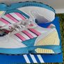 Adidas Torsion Originals ZX 5020 Crystal White Bliss Pink UK-8/EUR-42 GX1619 Crystal White/Bliss Pink/Silver Metallic-2019 Image 8