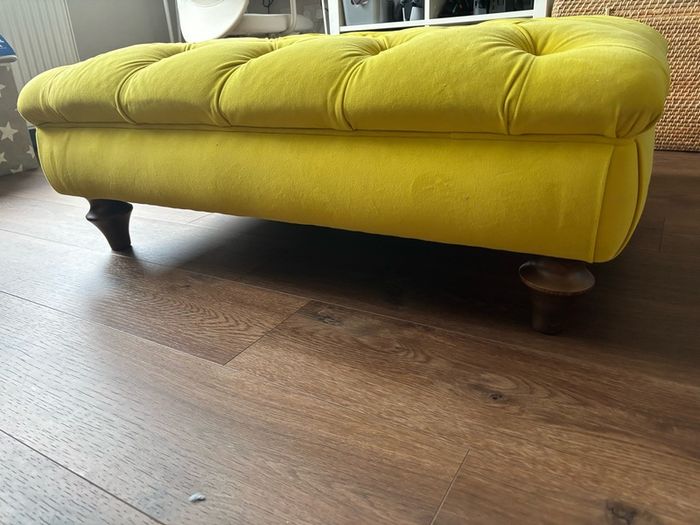 DFS Windsor Velvet Footstool