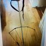 Golf Bag STAND ! Attaches to Bag . Opens Quickly Image 6