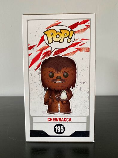 Star Wars - Chewbacca (with Porg) Funko #195