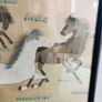Vintage Framed Horses Image 6