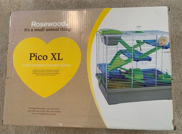 Small hamster cage