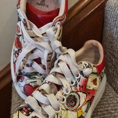 Alexander McQueen platform trainers - size 37