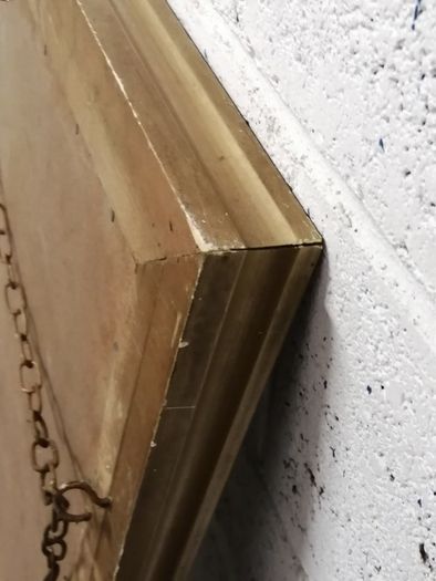 Vintage Gold Bevelled Mirror