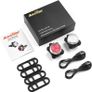 Rechargeable LED Bike Lights Set - Headlight Taillight Combinations LED Bicycle Light Set (650mah Lithium Battery, 4 Light Mode Options, 2 USB cables) Image 4