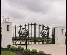 20 Ft Wrought Iron Gates