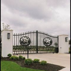 20 Ft Wrought Iron Gates