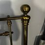 Victorian brass bed including side rails and base. 3ft 6 inches. Image 2