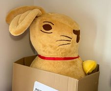Giant Lindt Bunny Plush