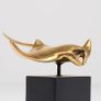 Manta Ray - Polished Bronze Image 2