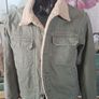 Gap Kids Olive Sherpa-Lined Trucker Jacket - Cozy and Warm A,V Image 8